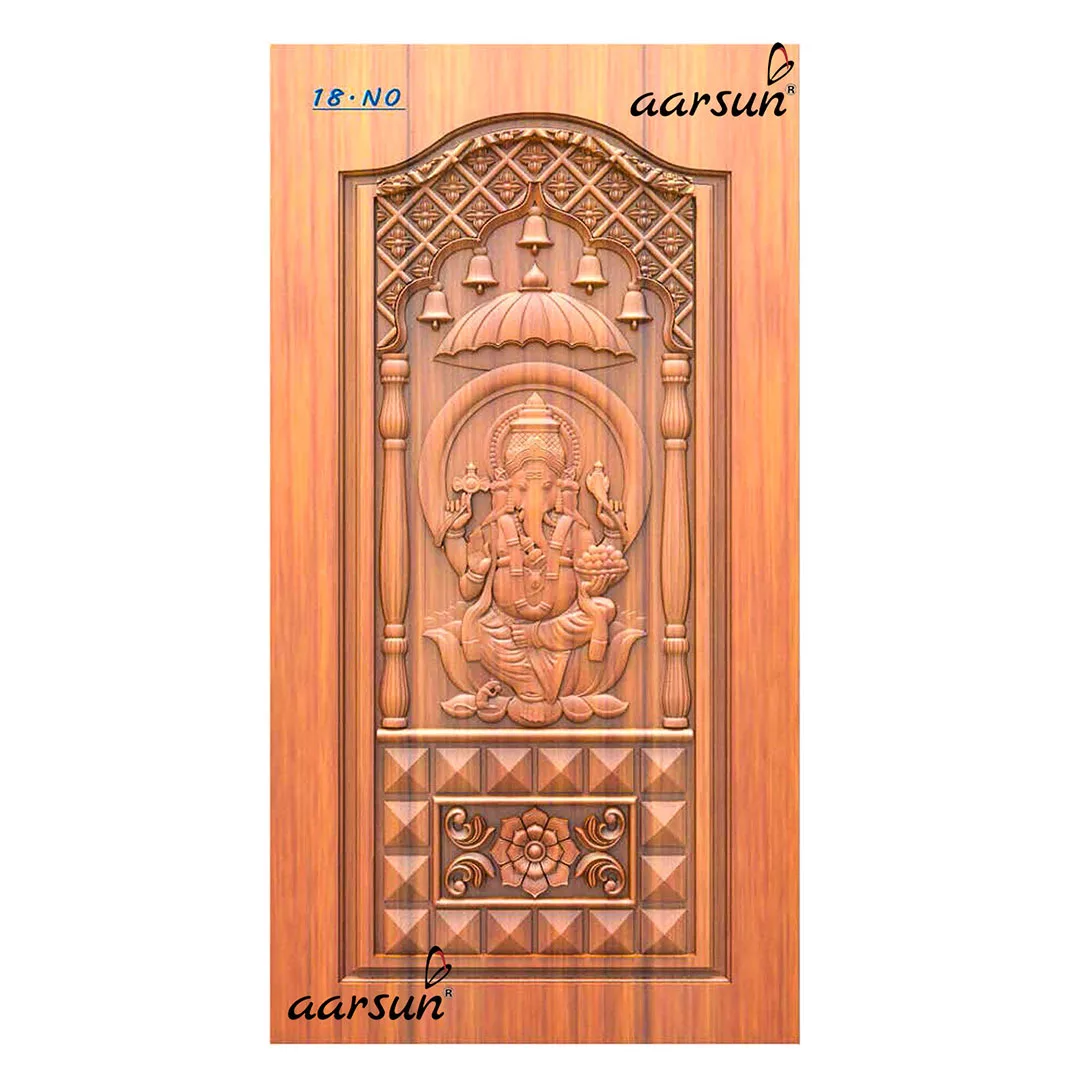कस्टम निर्मित गणेश जी दरवाजा