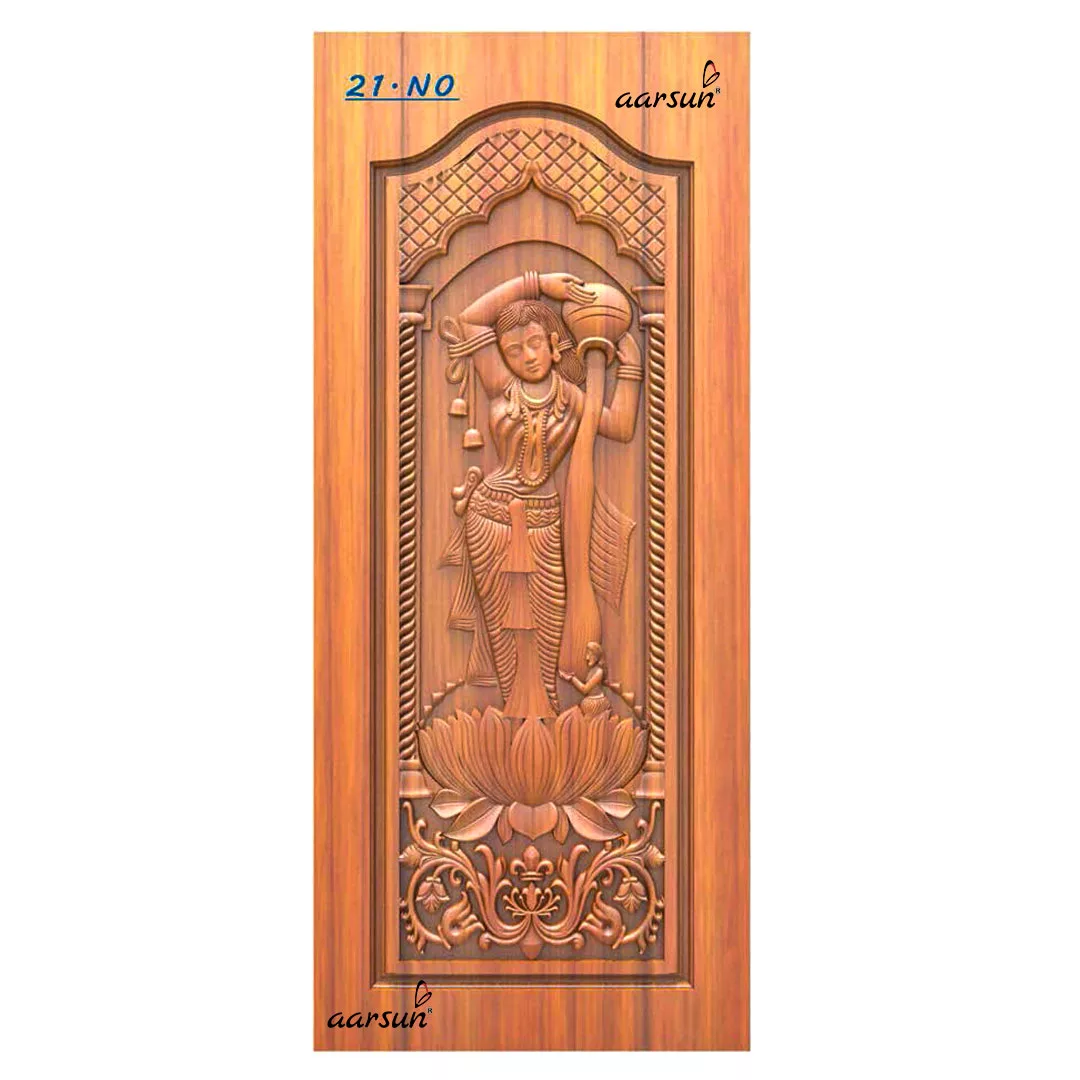 कस्टम निर्मित कमल दरवाजा