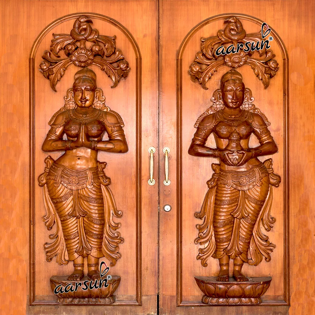 मुख्य प्रवेश द्वार डबल डोर डिजाइन दरवाजा