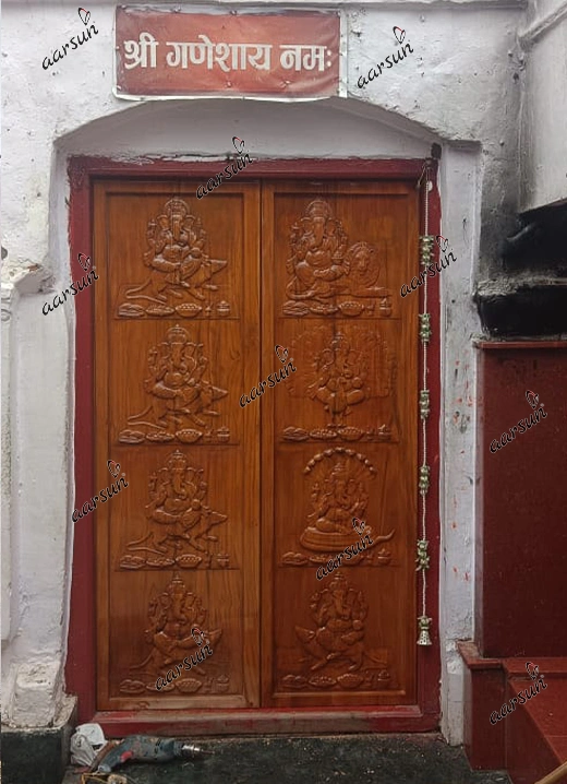 Ashtavinayak Door Design for Hindu Temples view 4