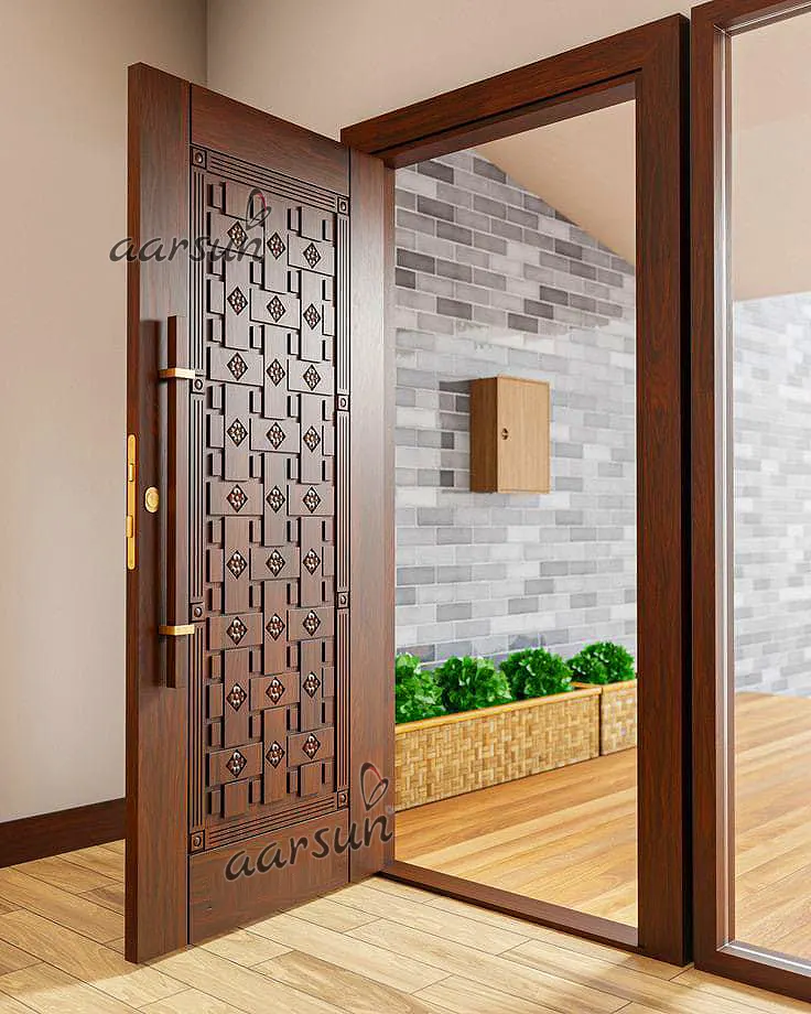 Cut Work Style Door Design
