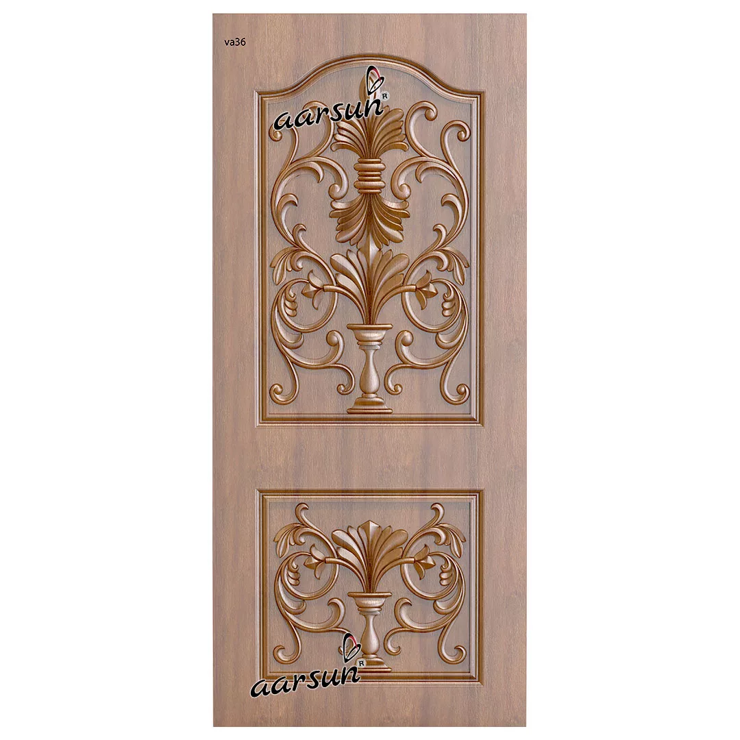 Decorative Solid Wood Door