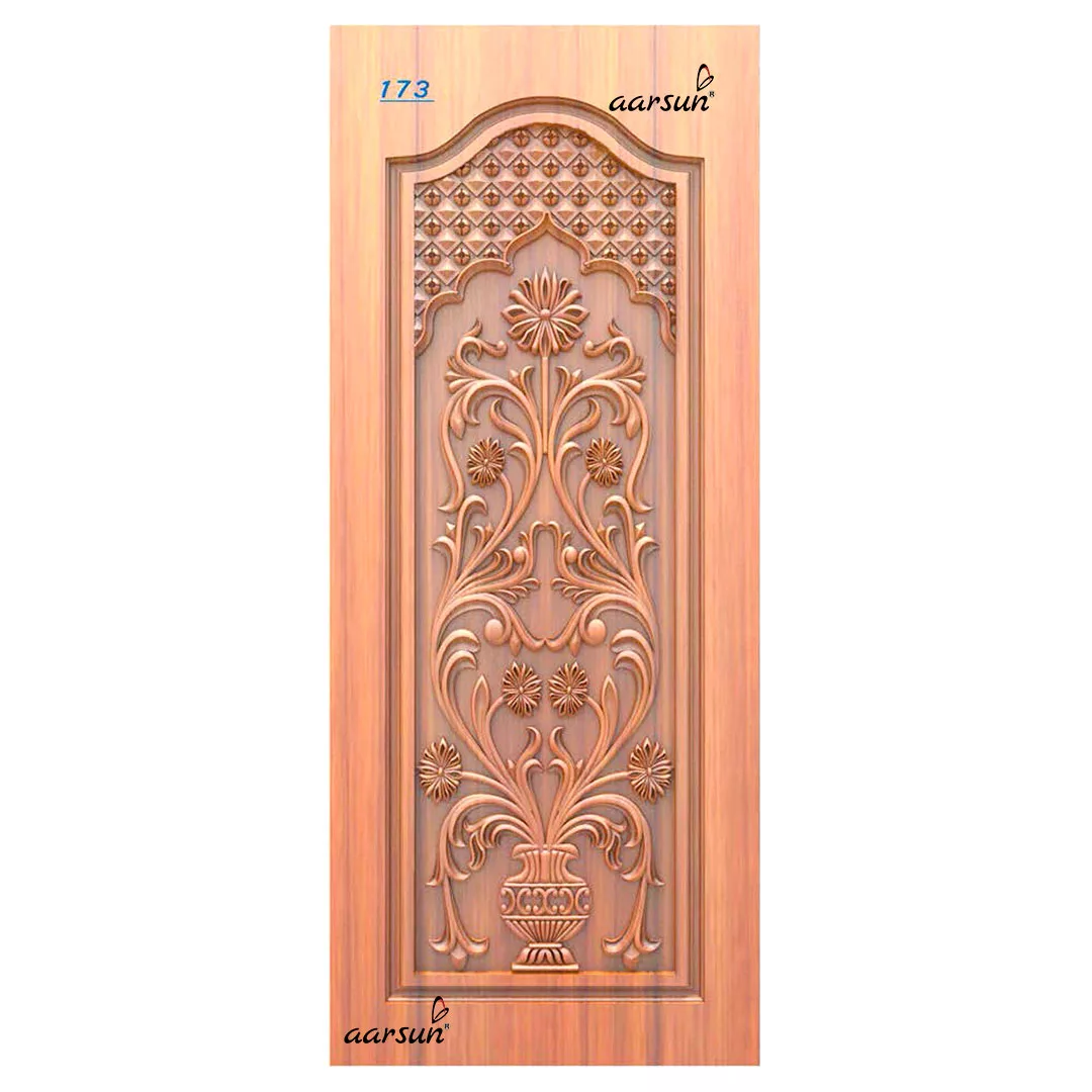 Designer Door with Flower