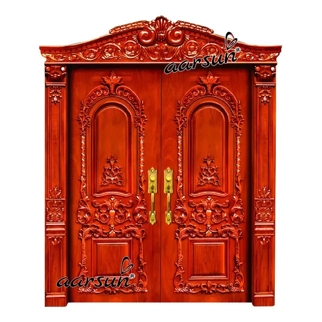 Double door Indian style design view 3
