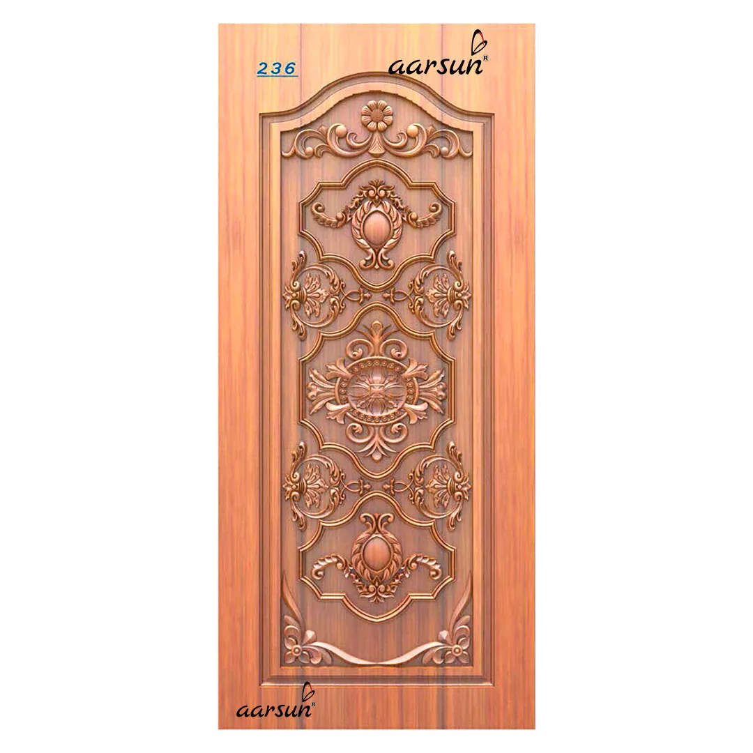 Floral Pattern Door