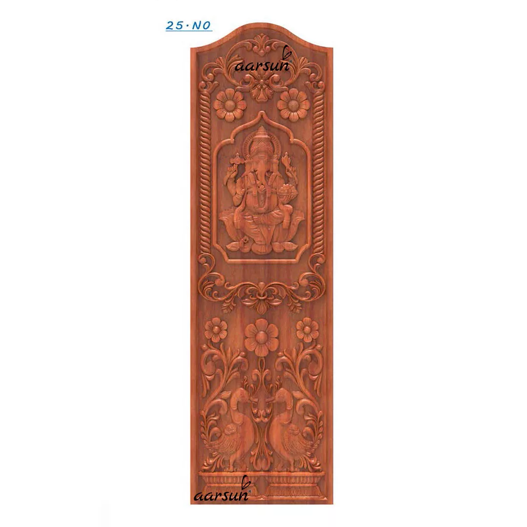Ganesh Ji Floral Door