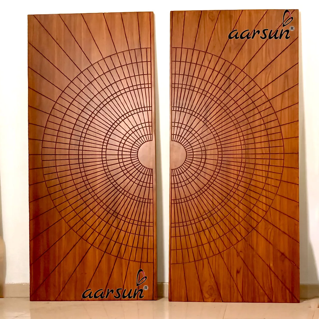 Modern Double Door Design for Main Entrance