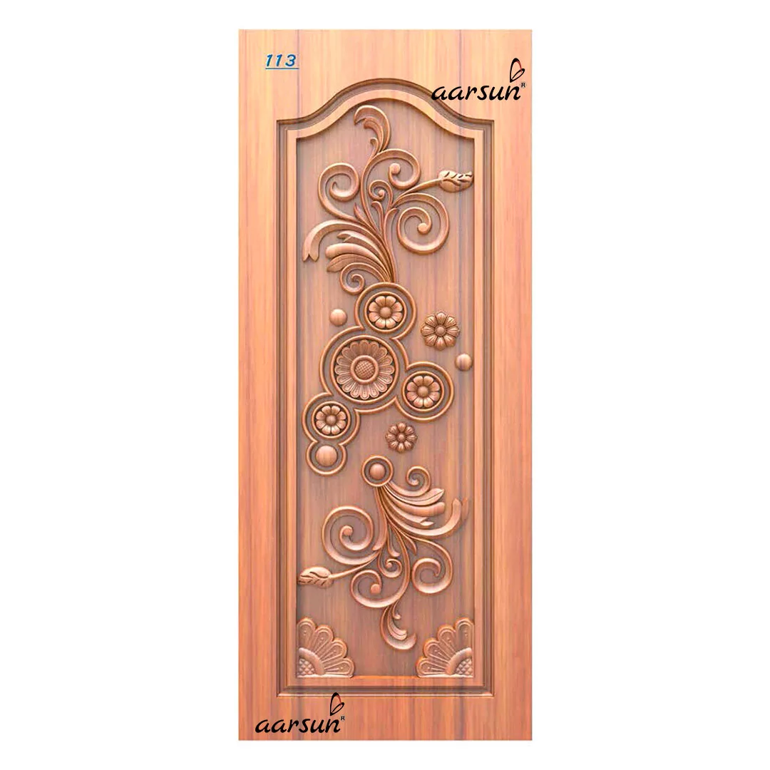 Nature Pattern Door