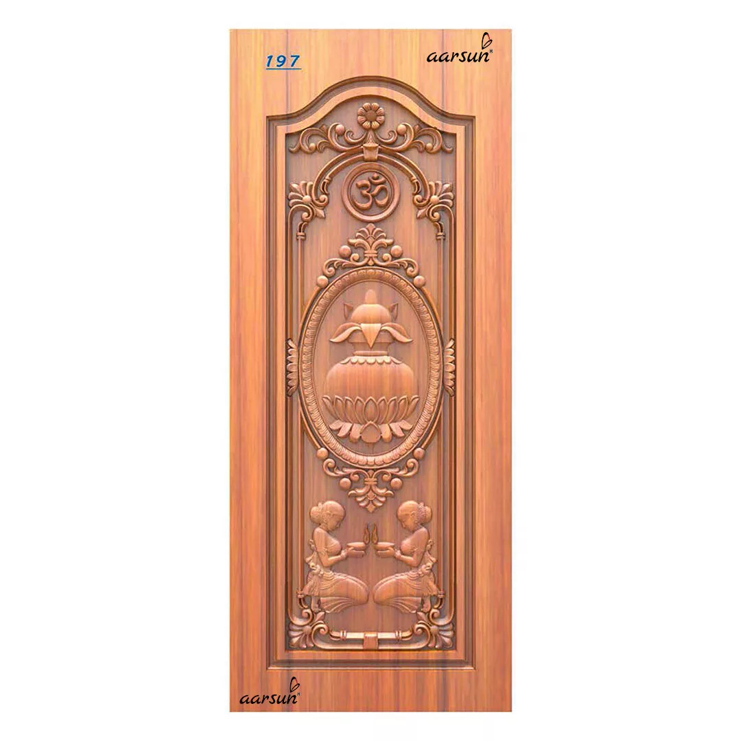 OM Kalash Carved