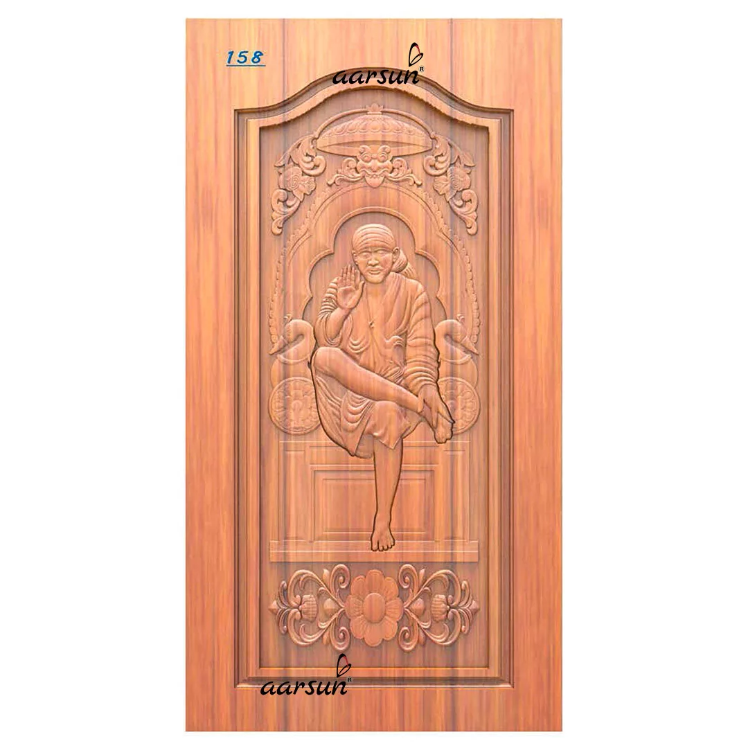 Sai Baba Door 3D