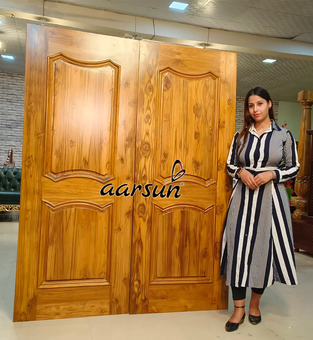 Teak Wooden Door Designs Online